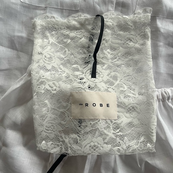 Linen White Feather Pajama Set - Picture 4 of 10